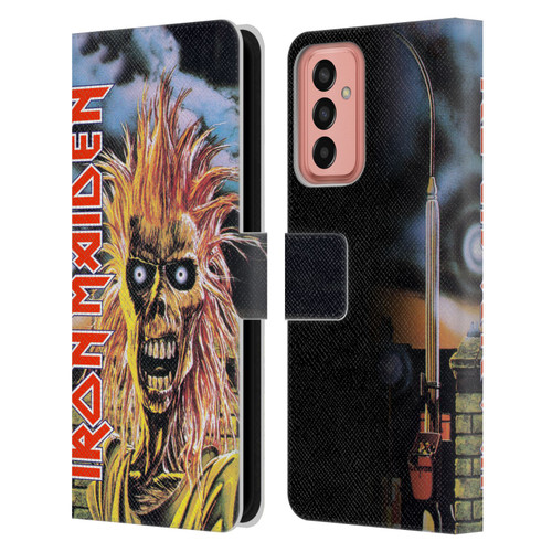 Iron Maiden Art First Leather Book Wallet Case Cover For Samsung Galaxy M13 (2022)