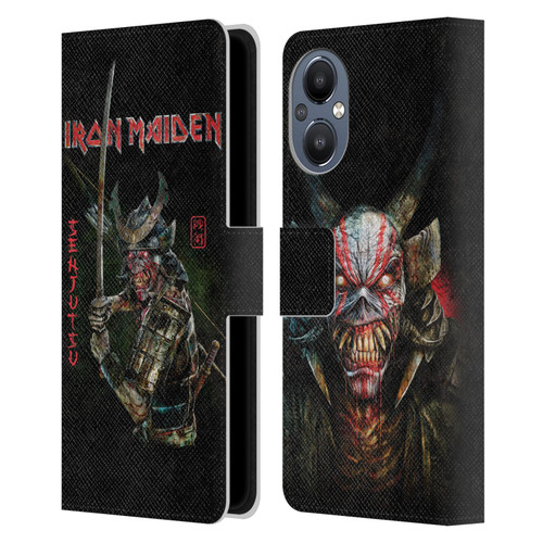 Iron Maiden Senjutsu Album Cover Leather Book Wallet Case Cover For OnePlus Nord N20 5G