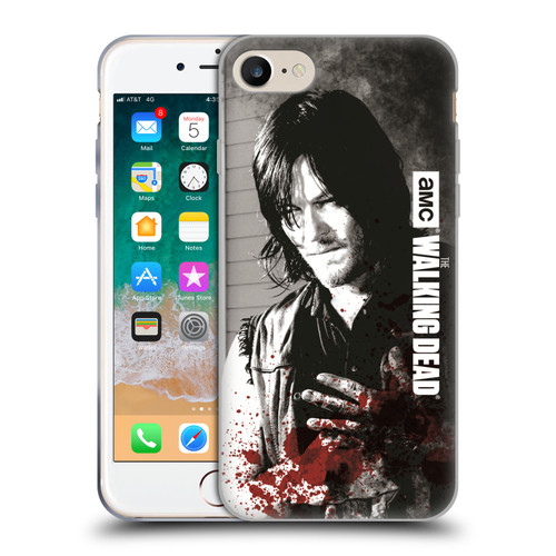 AMC The Walking Dead Gore Wounded Hand Soft Gel Case for Apple iPhone 7 / 8 / SE 2020 & 2022