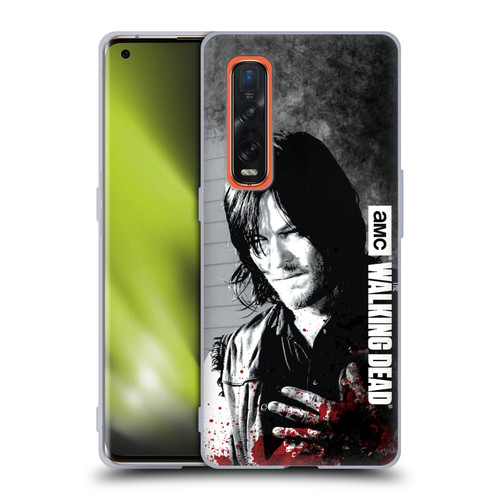 AMC The Walking Dead Gore Wounded Hand Soft Gel Case for OPPO Find X2 Pro 5G