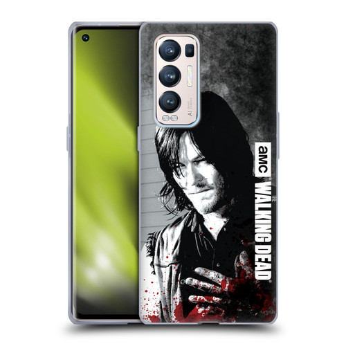 AMC The Walking Dead Gore Wounded Hand Soft Gel Case for OPPO Find X3 Neo / Reno5 Pro+ 5G