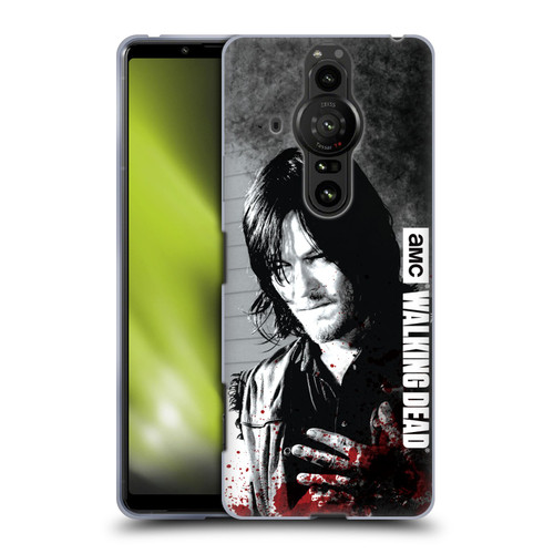 AMC The Walking Dead Gore Wounded Hand Soft Gel Case for Sony Xperia Pro-I