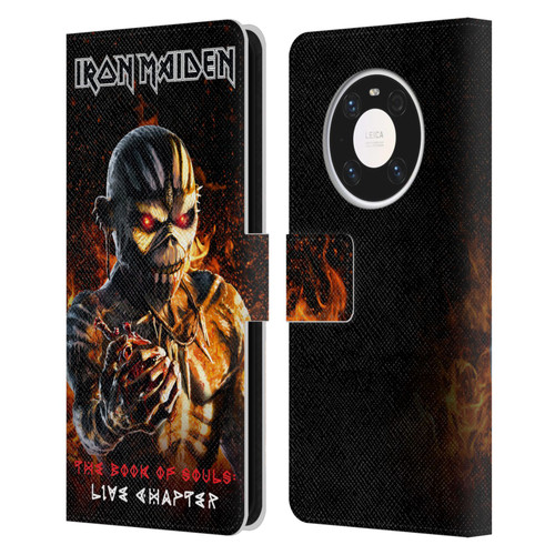 Iron Maiden Tours TBOS Live Chapter Leather Book Wallet Case Cover For Huawei Mate 40 Pro 5G