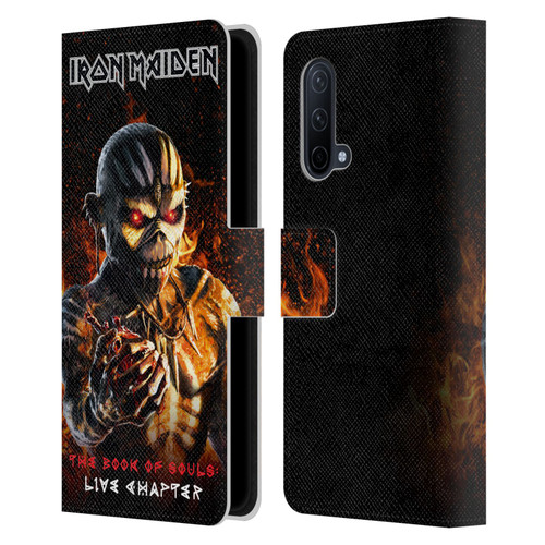 Iron Maiden Tours TBOS Live Chapter Leather Book Wallet Case Cover For OnePlus Nord CE 5G