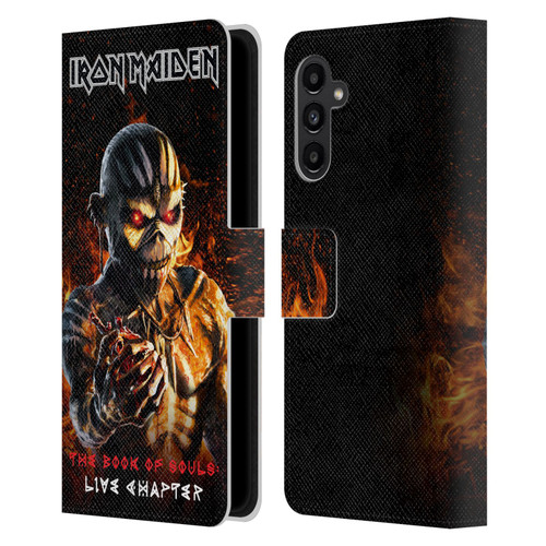 Iron Maiden Tours TBOS Live Chapter Leather Book Wallet Case Cover For Samsung Galaxy A13 5G (2021)