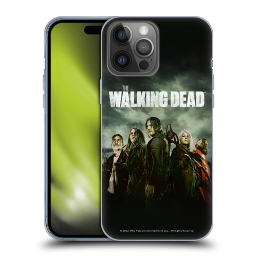AMC The Walking Dead Season 11 Key Art Poster Soft Gel Case for Apple iPhone 14 Pro Max