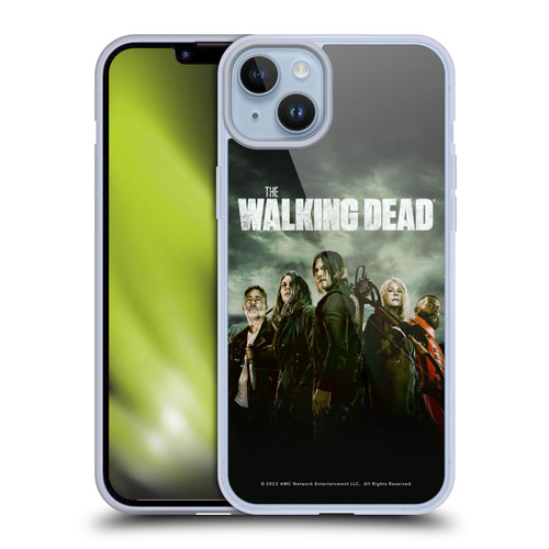 AMC The Walking Dead Season 11 Key Art Poster Soft Gel Case for Apple iPhone 14 Plus