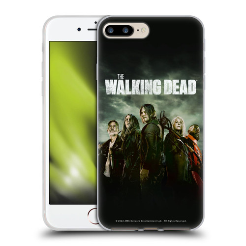 AMC The Walking Dead Season 11 Key Art Poster Soft Gel Case for Apple iPhone 7 Plus / iPhone 8 Plus
