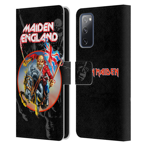 Iron Maiden Tours England Leather Book Wallet Case Cover For Samsung Galaxy S20 FE / 5G