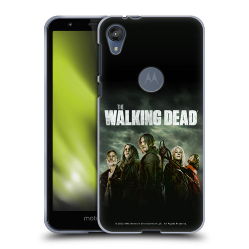 AMC The Walking Dead Season 11 Key Art Poster Soft Gel Case for Motorola Moto E6