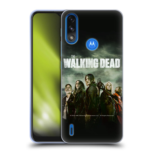 AMC The Walking Dead Season 11 Key Art Poster Soft Gel Case for Motorola Moto E7 Power / Moto E7i Power