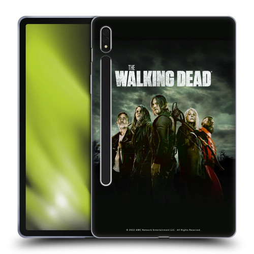 AMC The Walking Dead Season 11 Key Art Poster Soft Gel Case for Samsung Galaxy Tab S8