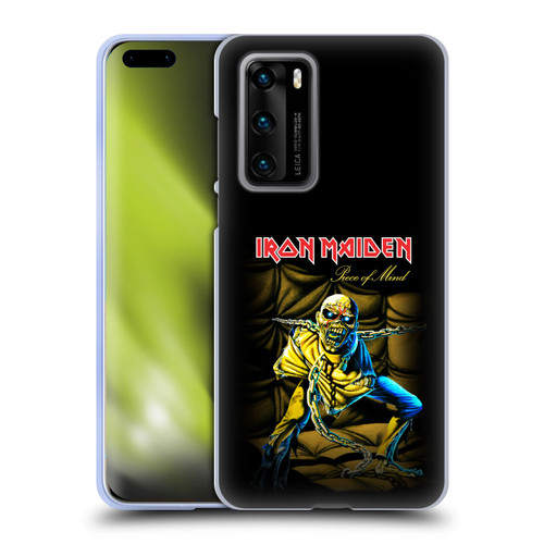 Iron Maiden Album Covers Piece Of Mind Soft Gel Case for Huawei P40 5G