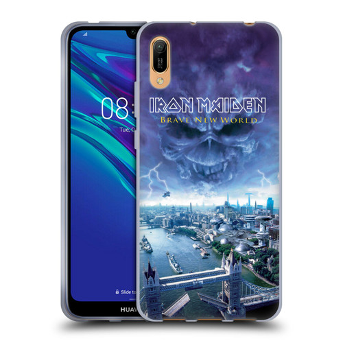 Iron Maiden Album Covers Brave New World Soft Gel Case for Huawei Y6 Pro (2019)