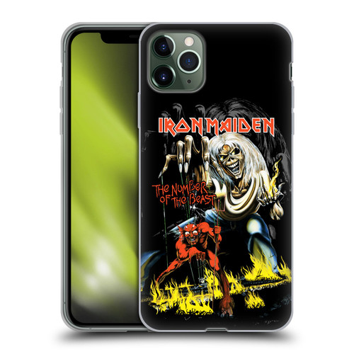 Iron Maiden Album Covers NOTB Soft Gel Case for Apple iPhone 11 Pro Max