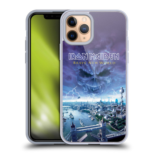 Iron Maiden Album Covers Brave New World Soft Gel Case for Apple iPhone 11 Pro