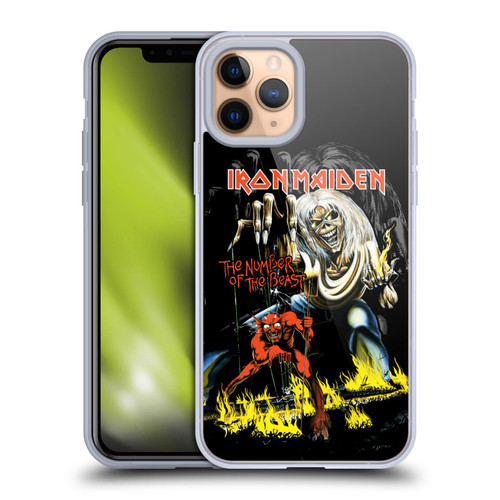 Iron Maiden Album Covers NOTB Soft Gel Case for Apple iPhone 11 Pro