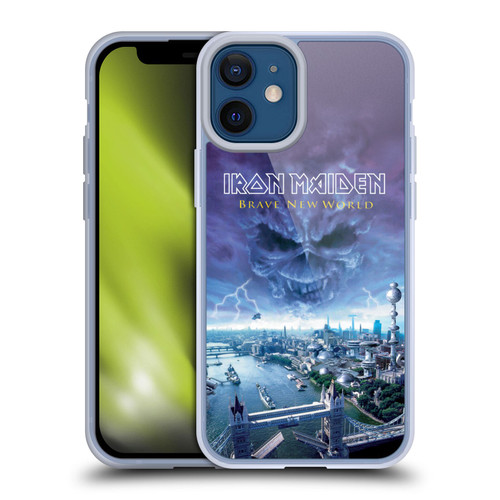 Iron Maiden Album Covers Brave New World Soft Gel Case for Apple iPhone 12 Mini