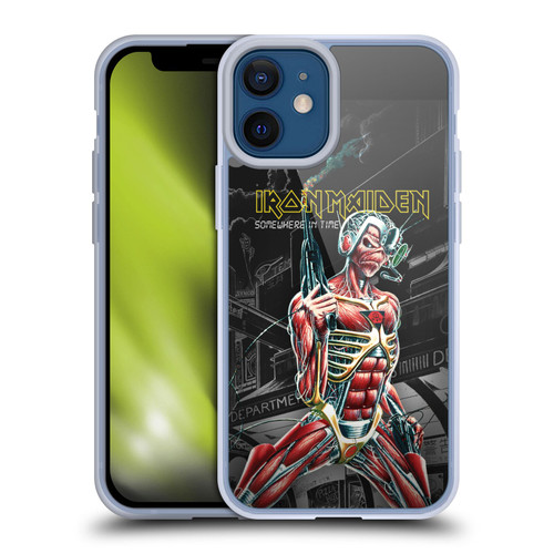 Iron Maiden Album Covers Somewhere Soft Gel Case for Apple iPhone 12 Mini