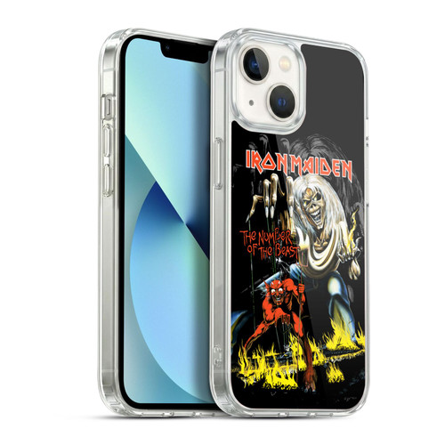 Iron Maiden Album Covers NOTB Soft Gel Case for Apple iPhone 13