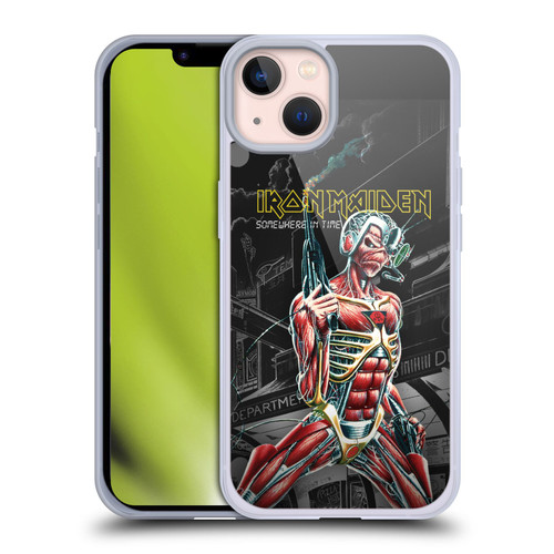 Iron Maiden Album Covers Somewhere Soft Gel Case for Apple iPhone 13