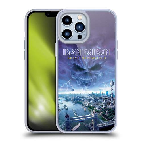 Iron Maiden Album Covers Brave New World Soft Gel Case for Apple iPhone 13 Pro Max