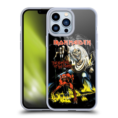 Iron Maiden Album Covers NOTB Soft Gel Case for Apple iPhone 13 Pro Max