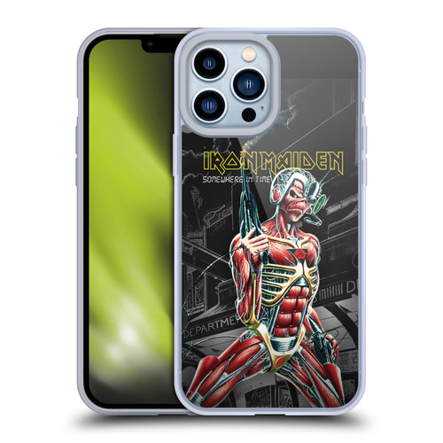 Iron Maiden Album Covers Somewhere Soft Gel Case for Apple iPhone 13 Pro Max