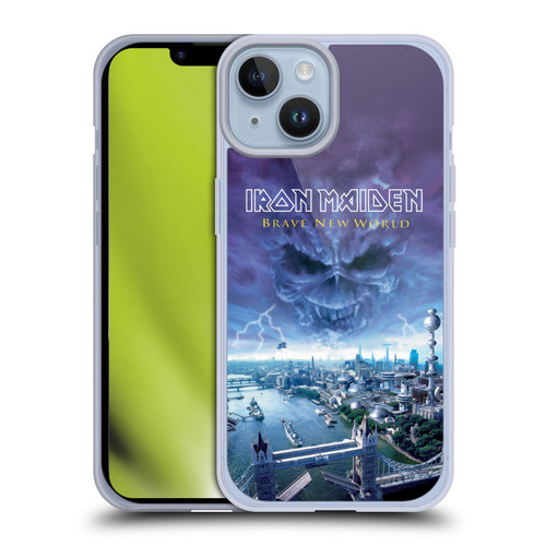Iron Maiden Album Covers Brave New World Soft Gel Case for Apple iPhone 14