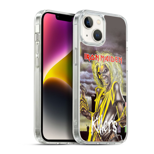 Iron Maiden Album Covers Killers Soft Gel Case for Apple iPhone 14