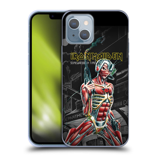Iron Maiden Album Covers Somewhere Soft Gel Case for Apple iPhone 14