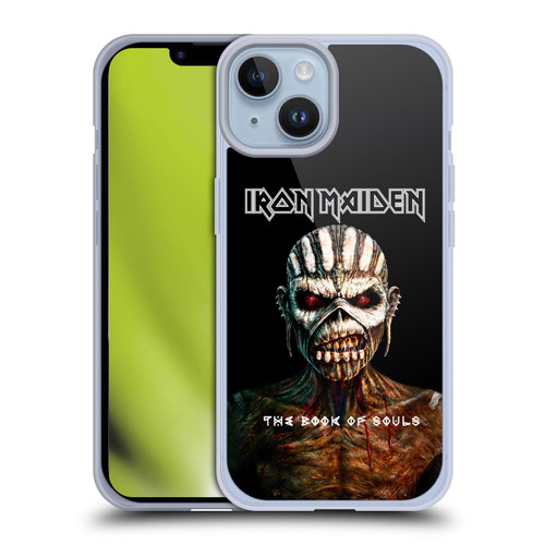 Iron Maiden Album Covers The Book Of Souls Soft Gel Case for Apple iPhone 14