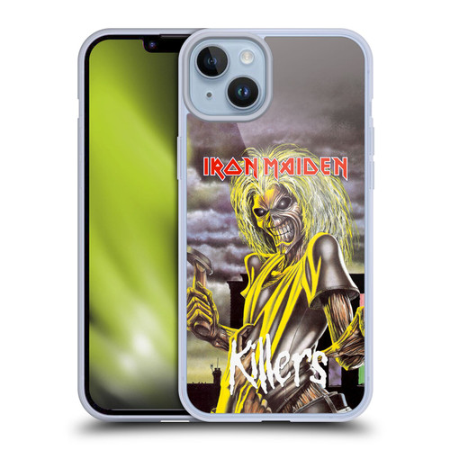 Iron Maiden Album Covers Killers Soft Gel Case for Apple iPhone 14 Plus