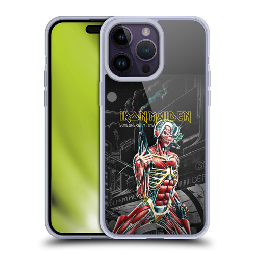 Iron Maiden Album Covers Somewhere Soft Gel Case for Apple iPhone 14 Pro Max