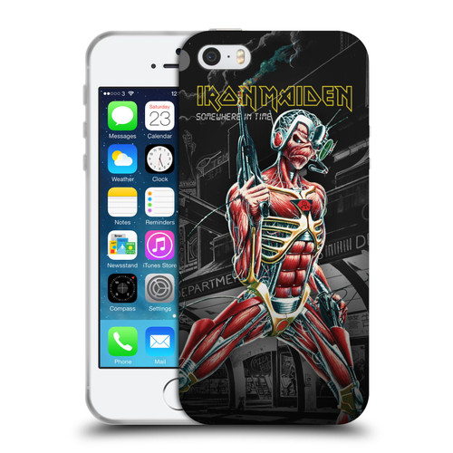 Iron Maiden Album Covers Somewhere Soft Gel Case for Apple iPhone 5 / 5s / iPhone SE 2016