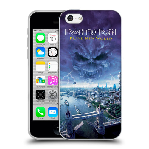 Iron Maiden Album Covers Brave New World Soft Gel Case for Apple iPhone 5c