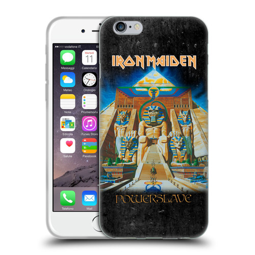 Iron Maiden Album Covers Powerslave Soft Gel Case for Apple iPhone 6 / iPhone 6s
