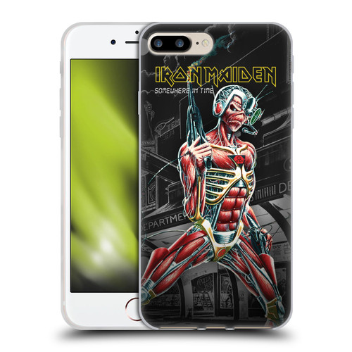 Iron Maiden Album Covers Somewhere Soft Gel Case for Apple iPhone 7 Plus / iPhone 8 Plus & MagSafe