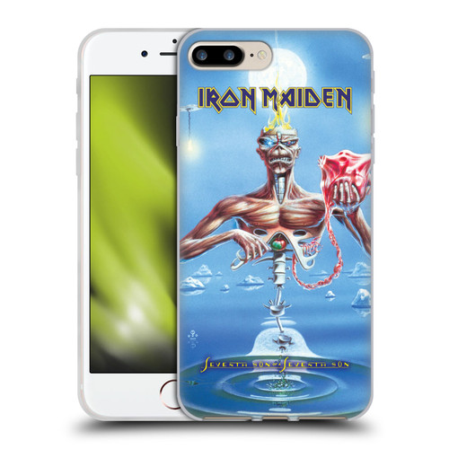 Iron Maiden Album Covers SSOSS Soft Gel Case for Apple iPhone 7 Plus / iPhone 8 Plus & MagSafe