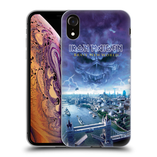 Iron Maiden Album Covers Brave New World Soft Gel Case for Apple iPhone XR