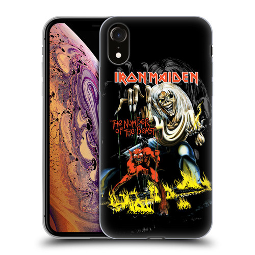 Iron Maiden Album Covers NOTB Soft Gel Case for Apple iPhone XR