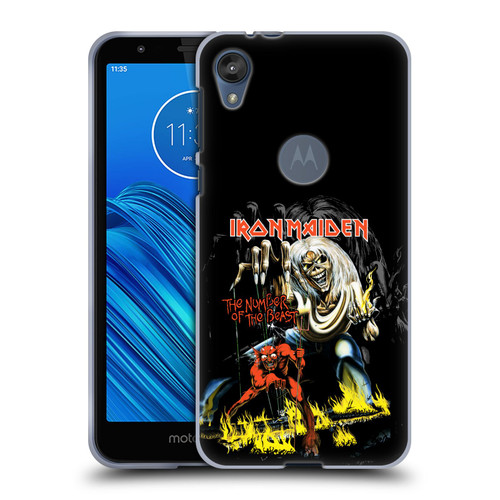 Iron Maiden Album Covers NOTB Soft Gel Case for Motorola Moto E6