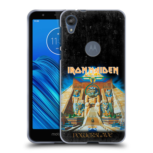 Iron Maiden Album Covers Powerslave Soft Gel Case for Motorola Moto E6