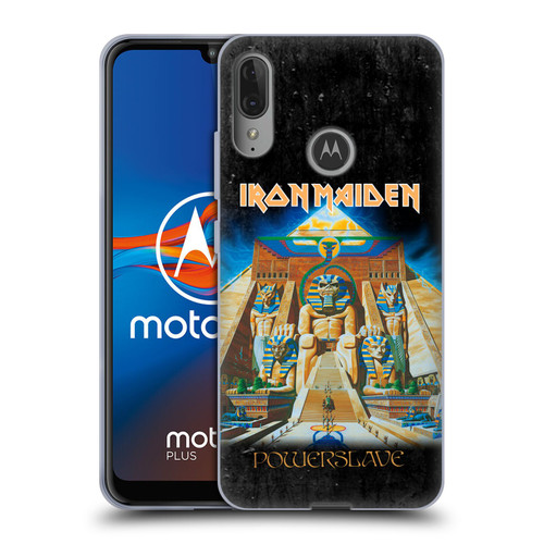 Iron Maiden Album Covers Powerslave Soft Gel Case for Motorola Moto E6 Plus
