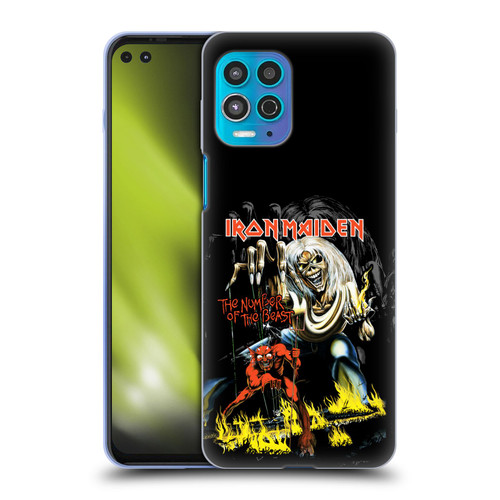 Iron Maiden Album Covers NOTB Soft Gel Case for Motorola Moto G100