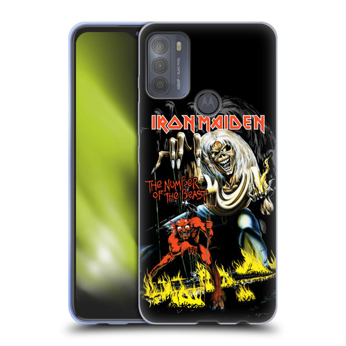 Iron Maiden Album Covers NOTB Soft Gel Case for Motorola Moto G50
