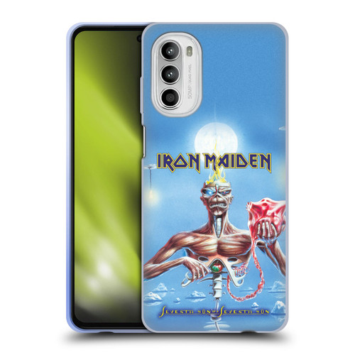 Iron Maiden Album Covers SSOSS Soft Gel Case for Motorola Moto G52
