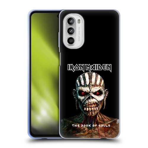 Iron Maiden Album Covers The Book Of Souls Soft Gel Case for Motorola Moto G52