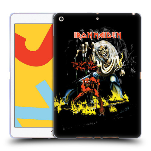 Iron Maiden Album Covers NOTB Soft Gel Case for Apple iPad 10.2 2019/2020/2021