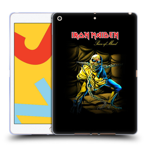 Iron Maiden Album Covers Piece Of Mind Soft Gel Case for Apple iPad 10.2 2019/2020/2021